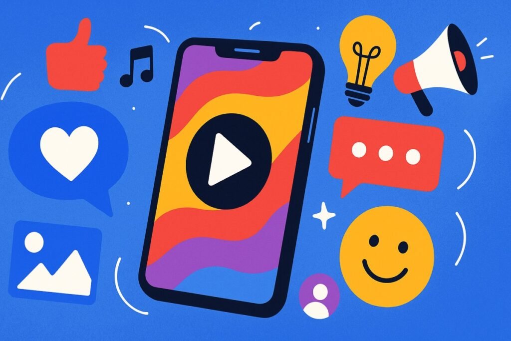 Vibrant Social Media
