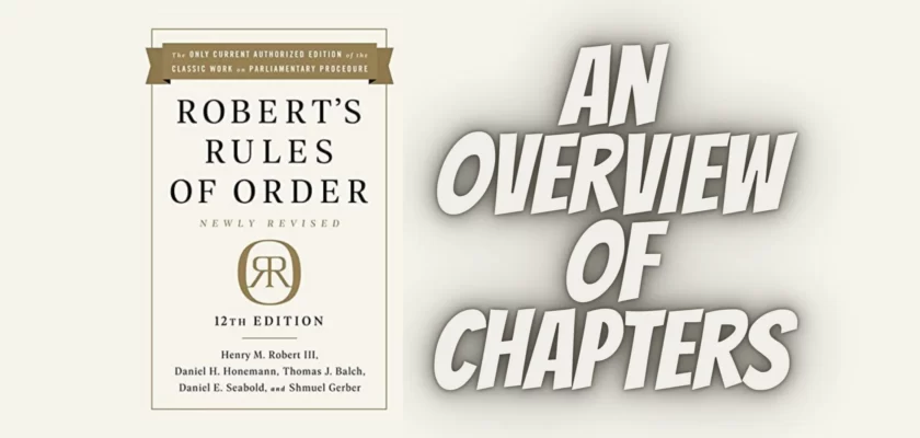 Roberts Rules of Order PDF: An Overview of Chapters