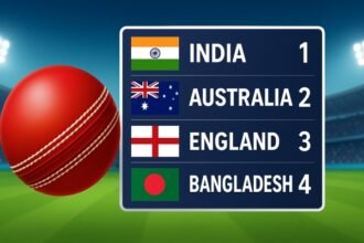 Cricket Showdown Team Standings