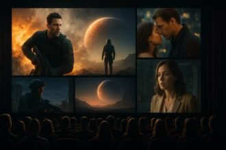 Moviegoers Immersed