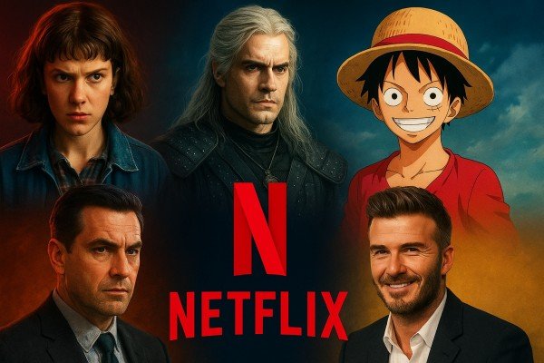 Netflix Heroes Collage