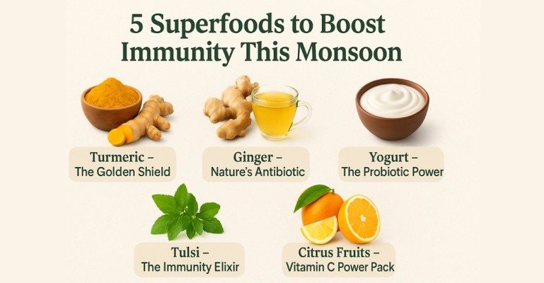 5 Superfoods to boost immunity