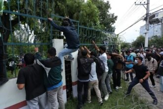 Genz protest in nepal
