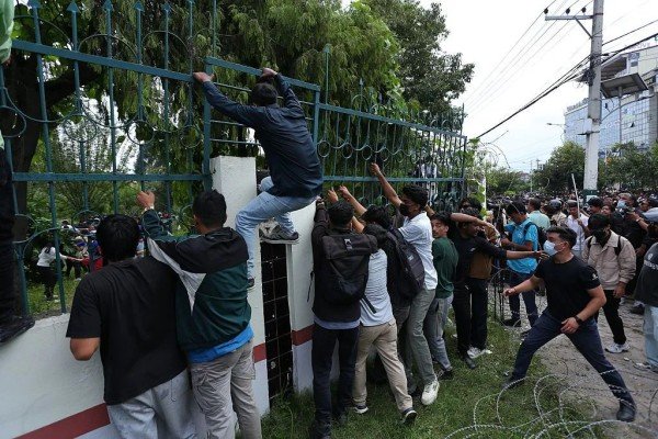 Genz protest in nepal