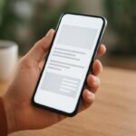 Smartphone with Coffee