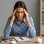 Stressed at the Modern Desk