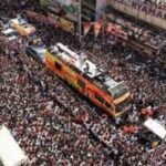 Stampede at Joseph Vijay
