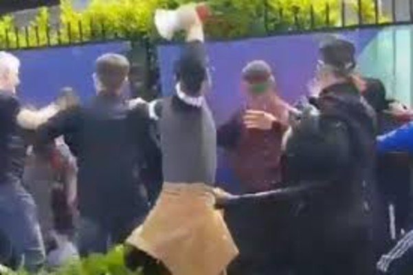 Viral Manchester Brawl Video