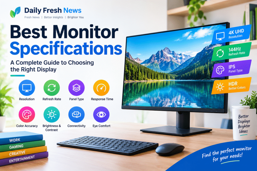 Best Monitor Specifications Guide