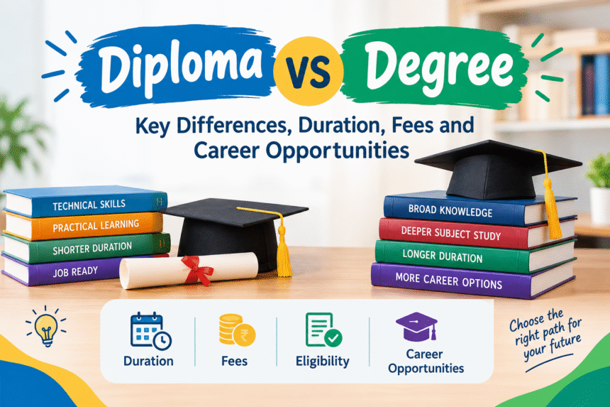 Diploma vs Degree Key Differences